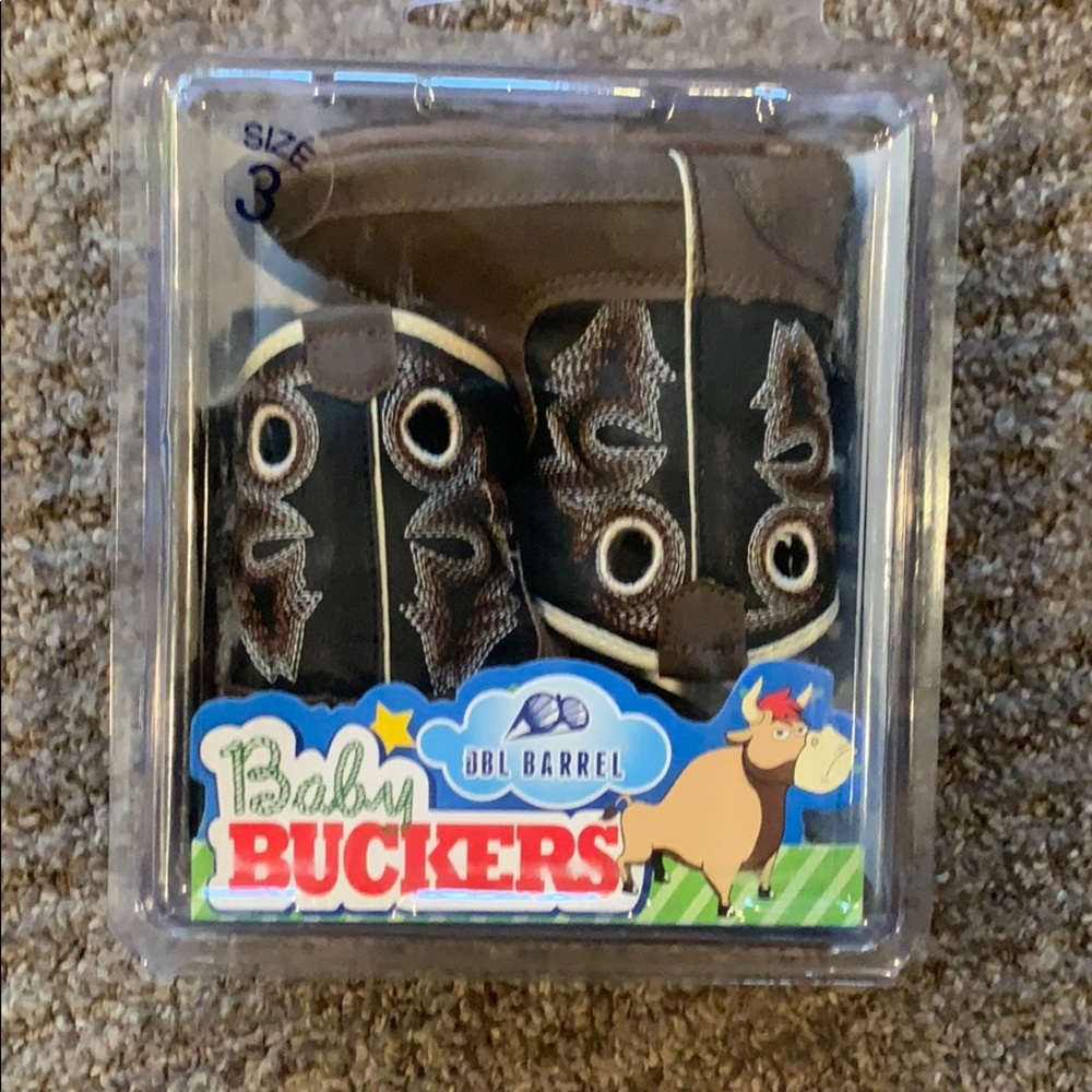 Baby buckers cowboy boots